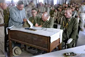 抗战胜利，16个受降区的日军代表一览，日方有两位大将出席。图片