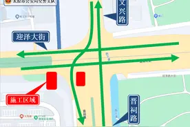太原多条道路施工占道，请提前规划路线！图片