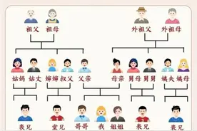 中国亲戚关系图，拜年再也不用发愁了！图片