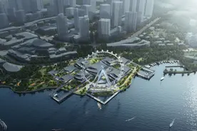 升级为“太空舱”！金鸡湖摩天轮有新进展！图片