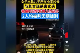 震惊了！甘肃一所小学家长出轨校长，合谋杀害丈夫，被捕时已怀孕图片