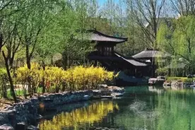 天啊！我发现了北京一高颜值免费公园，亭台楼榭，还能看梅花鹿！图片