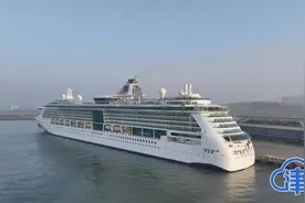 超长环球航线邮轮抵津，2000名外国游客开启2日京津之旅！图片