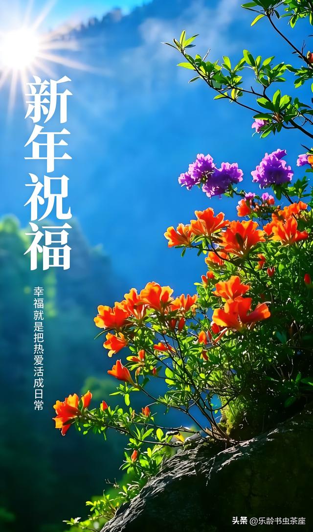 新年祝福︱幸福，就是把热爱活成日常