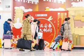 增配列车、延长运营……西安地铁多举措护航春节出行图片