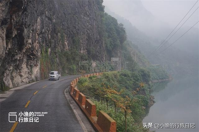 自驾陕西最美沿江公路，半小时遇见一座古城、一个古镇，风景超绝