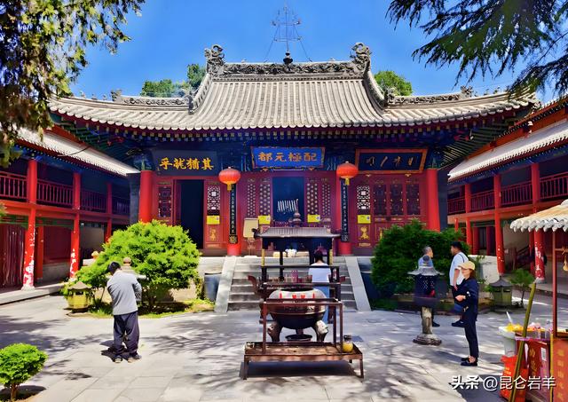 陕西省西安市周至县楼观台的由来与旅游