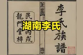 湖南十大姓氏之—李氏图片