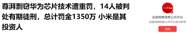 惊天大案，9亿华为芯片技术被洗劫一空，20人团伙连根拔起！