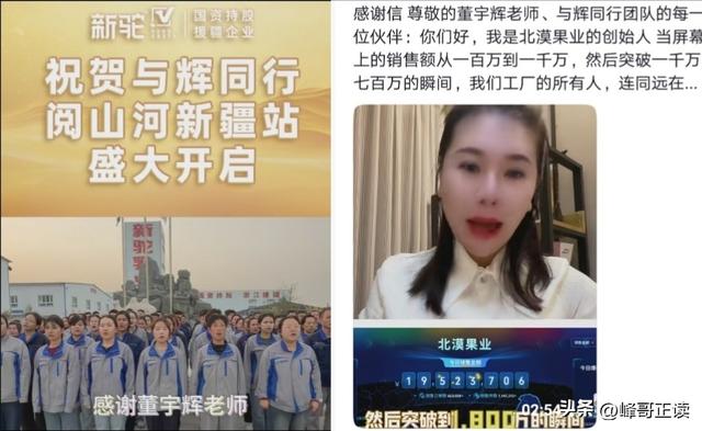 董宇辉新疆行3天超4亿！众多商家激动感谢，但这三件事更有价值