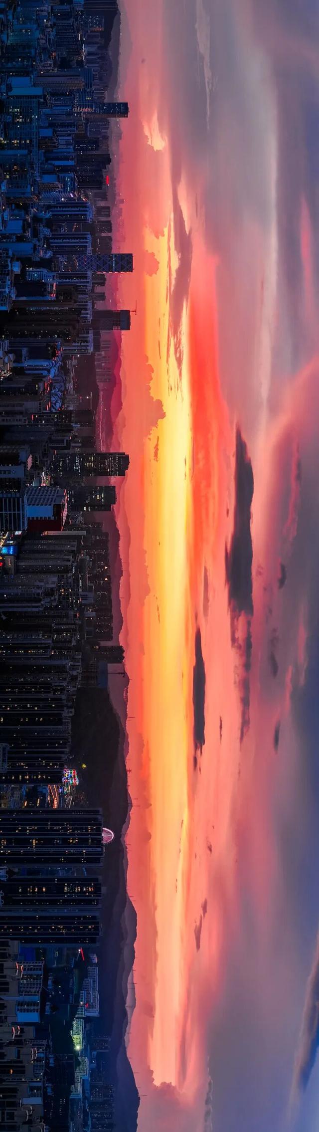 “天空的情书”已送达！请签收龙岗的专属浪漫🥰