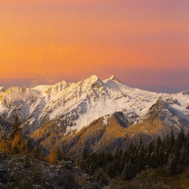 4860米云端告白指南！在达古冰川的日照金山下，说最甜的情话