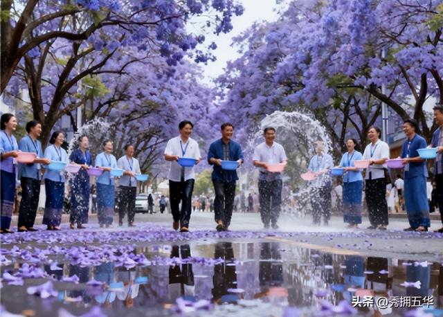 限时30天！昆明蓝花楹盛放！泼水狂欢、水果自由，五一赴这场紫色浪漫