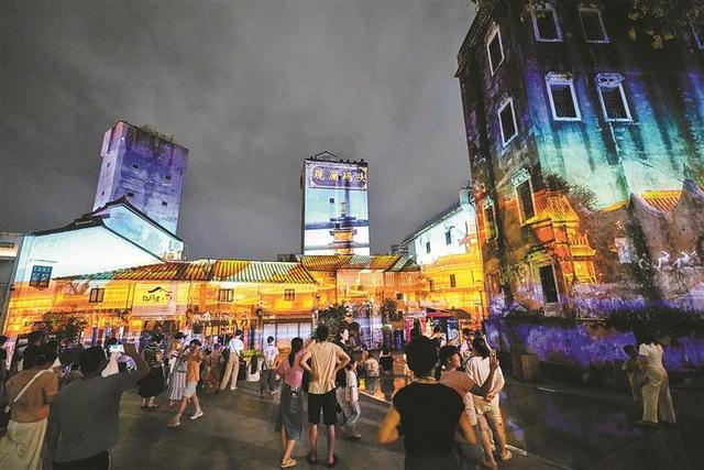 观澜古墟“夜画”再添新章！古墟光影窥见《传承之旅》