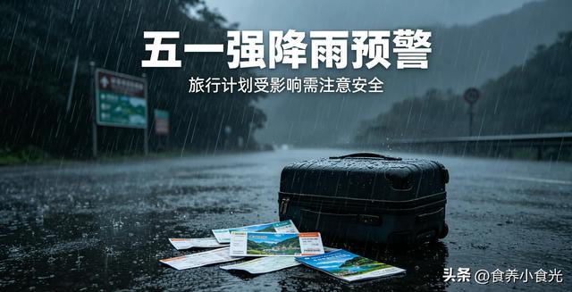 五一"泡汤"预警！5天强降雨横扫7省，你的假期计划要全打乱了