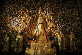 千手观音，属相为鼠的本命佛图片