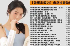 【劲爆车载DJ】 盘点抖音劲爆车载DJ歌曲合集，带上耳机嗨起来！图片