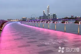 金鸡湖夜光跑道获“设计界奥斯卡”奖图片