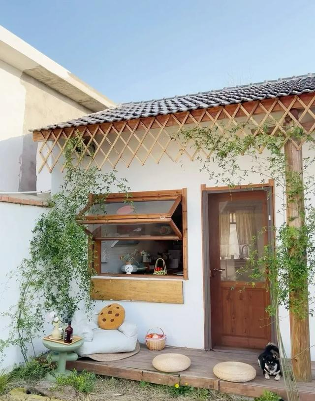 退休后，有个院子	，种菜养花，就挺幸福