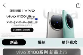 vivo X100s新品登陆拼多多百亿补贴，畅享7天无理由退货图片