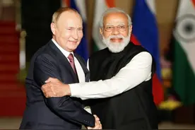为争取印度支持，乌外长挑拨俄印关系：中俄走得太近，印度得小心图片