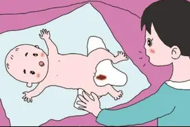 宝宝尿裤上有血，该怎么办？不要惊慌！图片