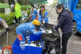 宿迁马拉比赛落幕1小时 1.5万人跑过的赛道“一键恢复”图片