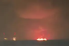 开战第五天，霍尔木兹海峡上突燃大火，中美俄要求从以色列快撤离图片