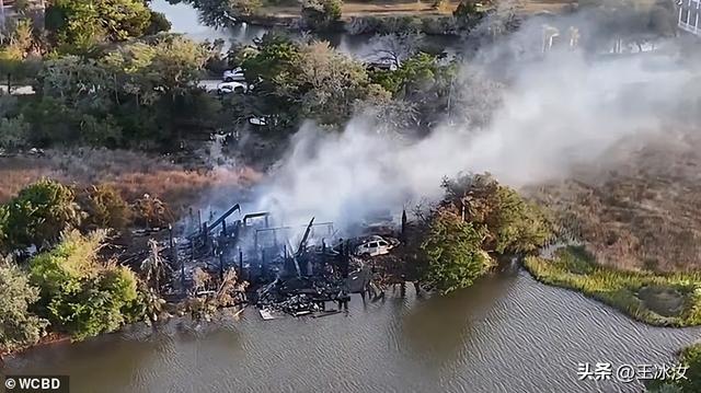 美国南卡州法官海边豪宅爆炸成灰烬