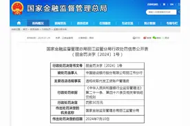 建设银行一分行因违规收取代发工资账户管理费被罚 1人警告图片