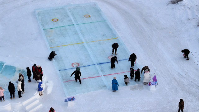 内蒙古冰雪英雄会额尔古纳冰雪欢乐季第三届中俄界河冰钓活动，冰雪盛宴启幕图集