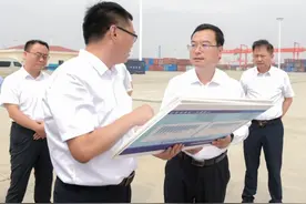 刘浩现场调研推进临港经济“三网合一”建设工作图片