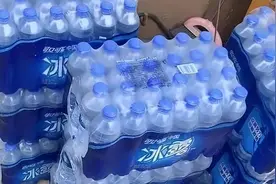 充入高压气体的冰露矿泉水开盖有伤人隐患？公司回应图片