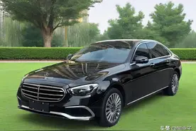 德系豪华：奔驰E300动力越级+油耗亲民，家庭与商务的全能答案图片