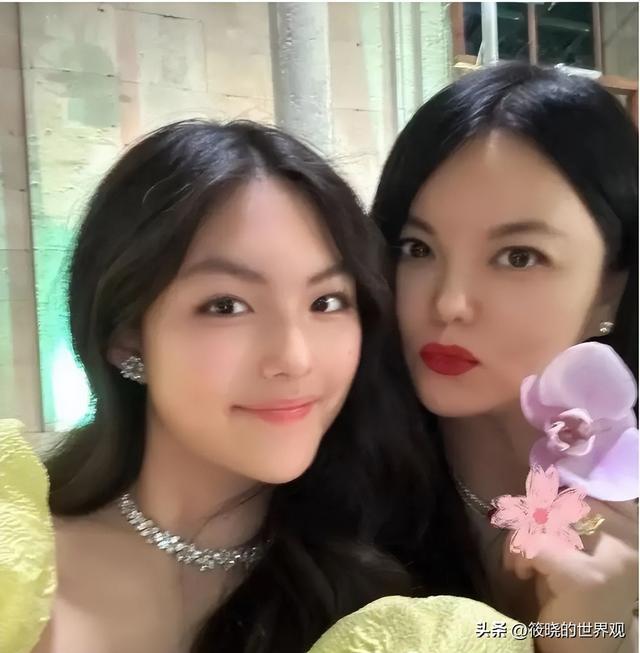 李湘也没料到，频繁进出高端场所的女儿王诗龄，已成为她最大底气