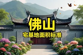 佛山市各城区农村宅基地面积、建筑面积、高度层高、翻建扩建标准图片