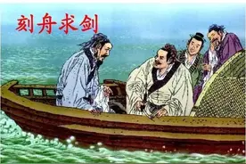 长大后才明白，刻舟求剑是我，守株待兔是我，掩耳盗铃也是我图片
