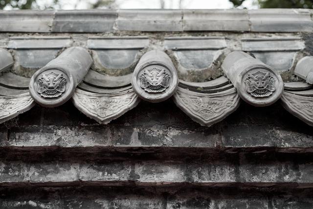 古建四合院瓦面之美