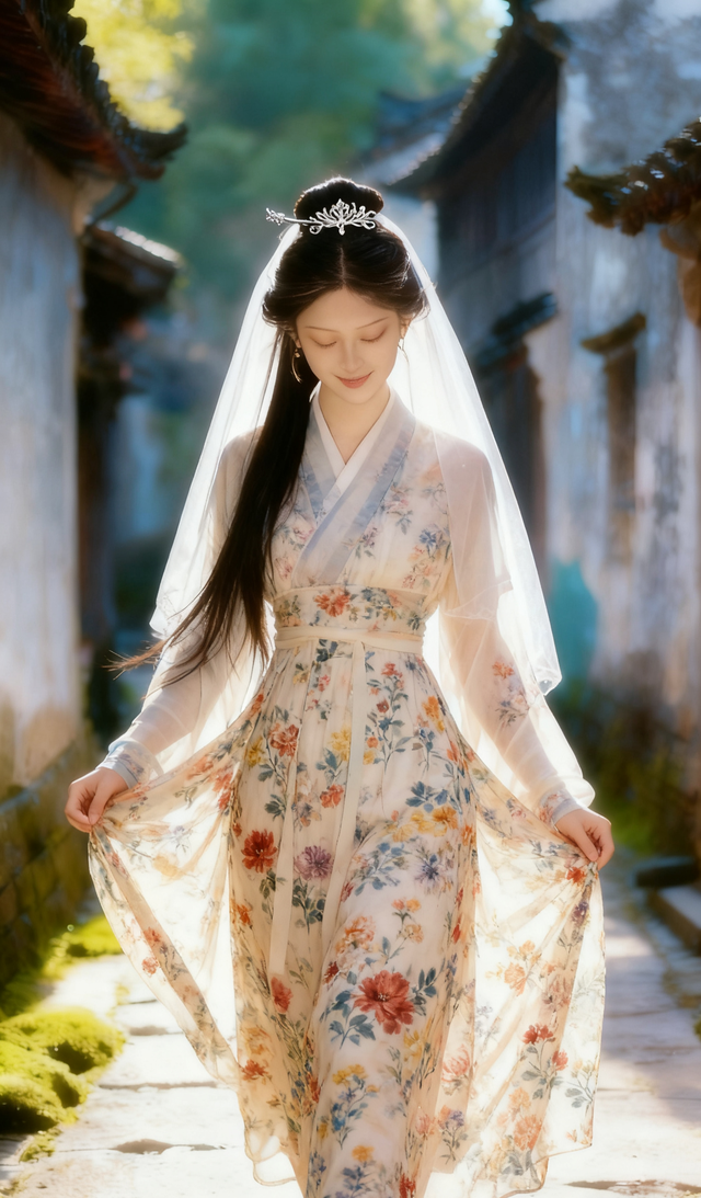 芳姿傲骨真绝色	，小家碧玉也温柔。美丽的旗袍小姐姐。