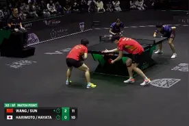 祝贺！莎头组合进大满贯决赛！王楚钦/孙颖莎3-0张本智和/早田希娜图片