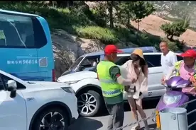 后续！青岛打人路虎女被拘留十日，双方身份被爆，网友炸锅图片