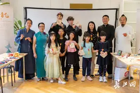 法国青少年爱上“中国风”，湖北非遗走进巴黎街区图片
