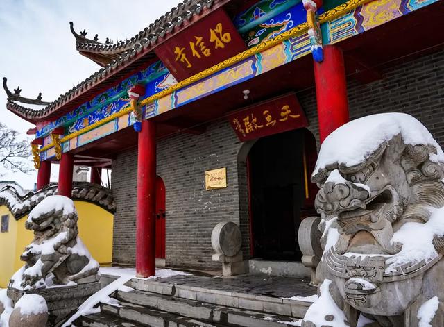 雪落女山湖,千年古镇换银装 | 嘉山秀水 自在明光