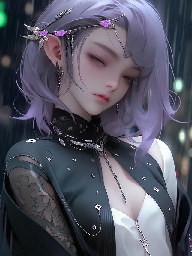 AI美女：沉睡的美人