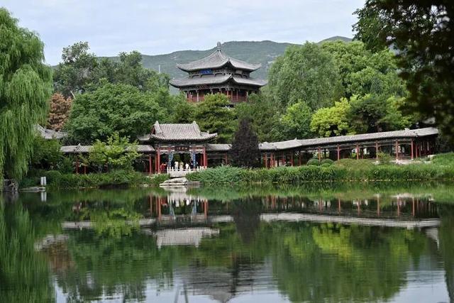 太原晋祠博物馆，这一陈列正式开放