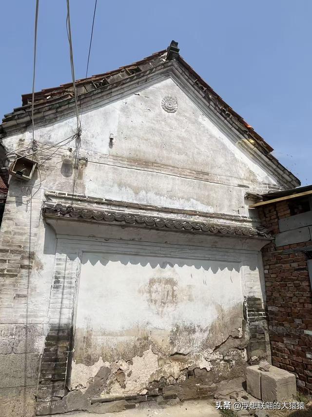 博山石马乡的中石马，留有众多古宅和古庙、古槐