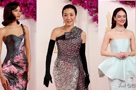 奥斯卡红毯：大表姐颜值惊艳，赞达亚野心勃勃，钢铁侠老来俏图片