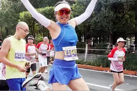 激情长马 燃动春城 2024一汽红旗长春马拉松开赛图片