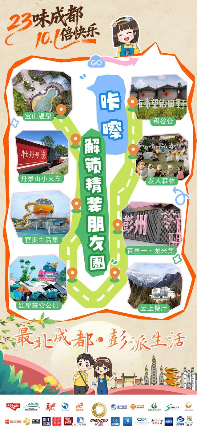 成都23打卡点：不容错过，超级出片