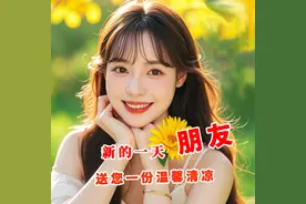 最新早安表情包｜善待朋友友谊多，经常祝福暖心窝，上午好！图片